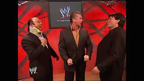 Vince McMahon & Eric Bischoff & Paul Heyman segment