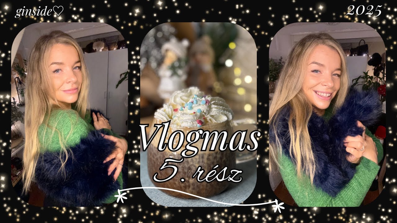 ☆ VLOGMAS #5 I filter nélküli adventi vlog ♡ I házi twix · creepy sztori time · kobakfedő gyűjtemény