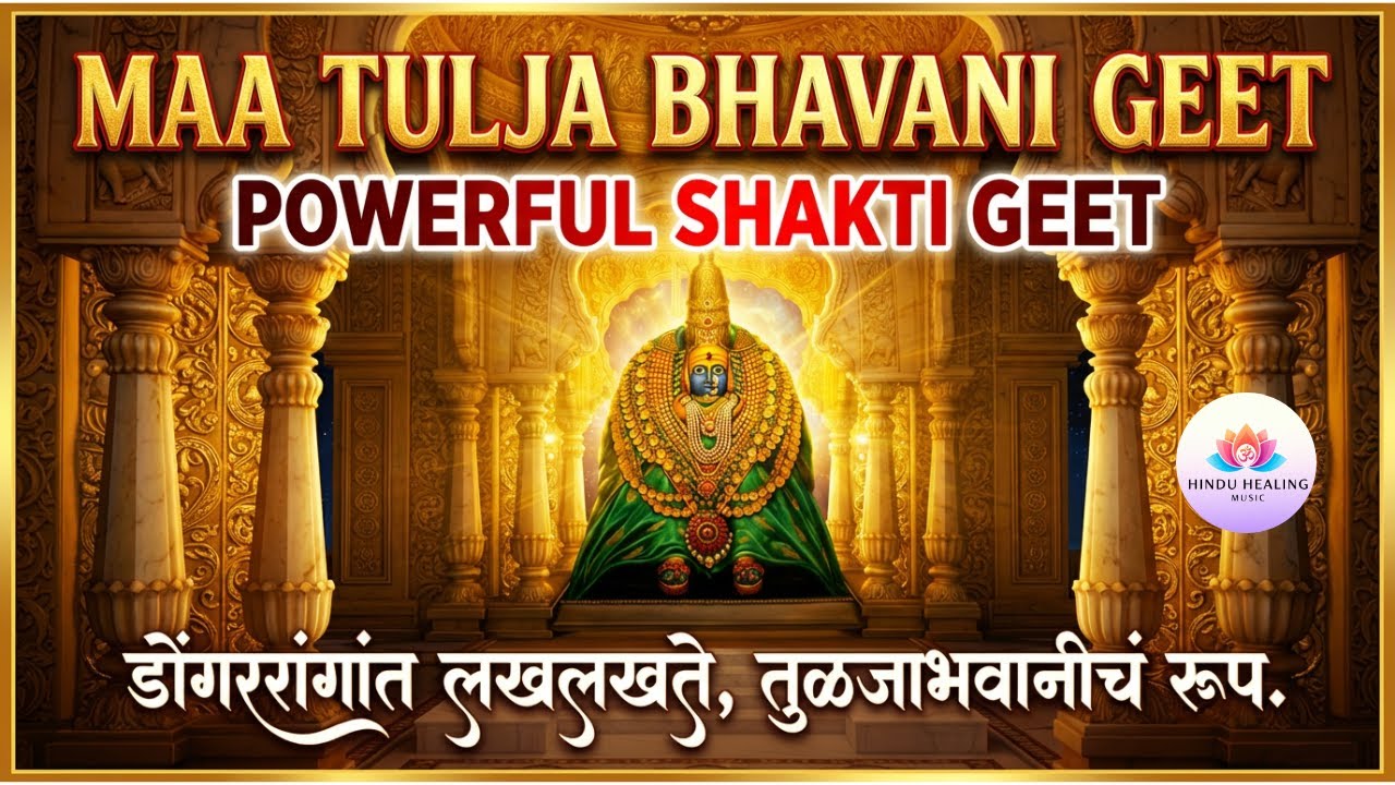तुलजाभवानीचा गजर | Powerful Shakti Geet | Jai Bhavani
