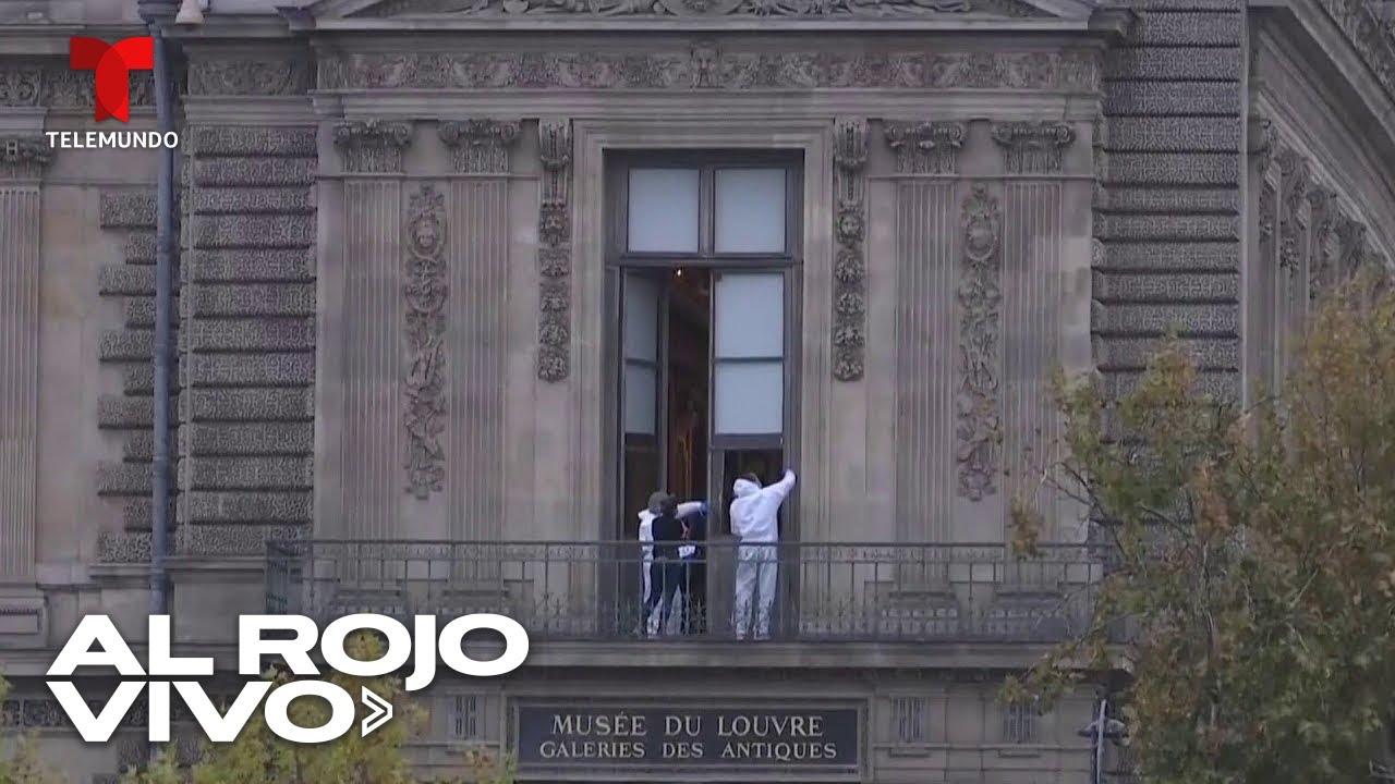 Arrestan a dos sospechosos por robo en el Museo del Louvre en París