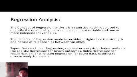 Linear Models, Non-linear Models, Regression Analysis