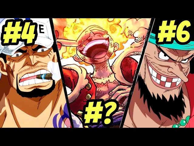 SH ⚓ on X: #ONEPIECE Top 50 Strongest.  / X