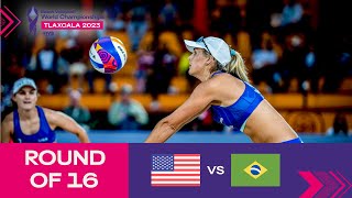 Nuss/Kloth vs. Agatha/Rebecca - Round of 16 Highlights | Tlaxcala 2023 #mexbeachvolley