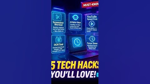 5 Genius Tech Hacks You’ll Wish You Knew Sooner! 🔧 (2025 Update)