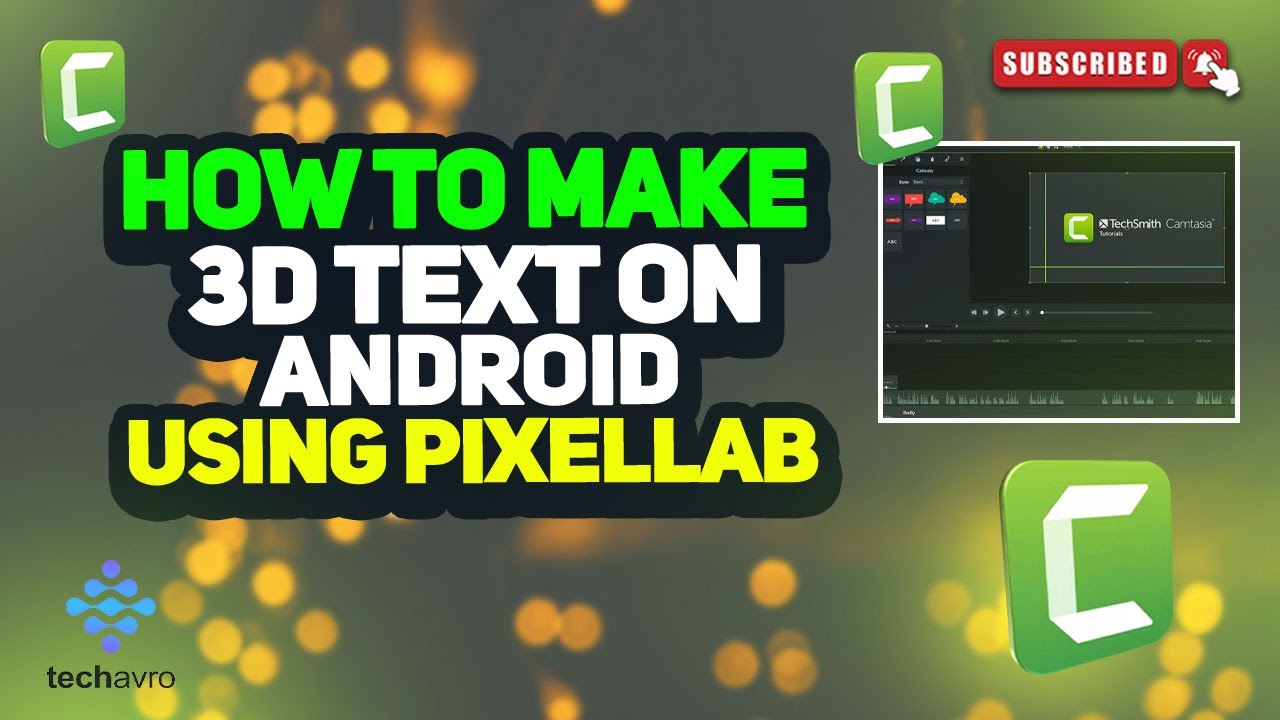 How to make 3d text on android using pixellab 2025