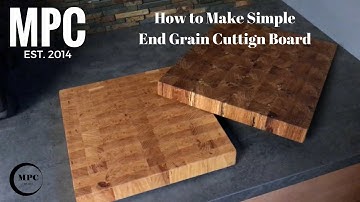 Oak and Maple End Grain Cutting Boards