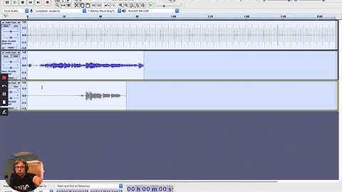 Recording and lining up multiple tracks in Audacity