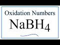 Oxidation States in NaBH4