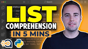 List Comprehension | Python tutorial | in 5mins