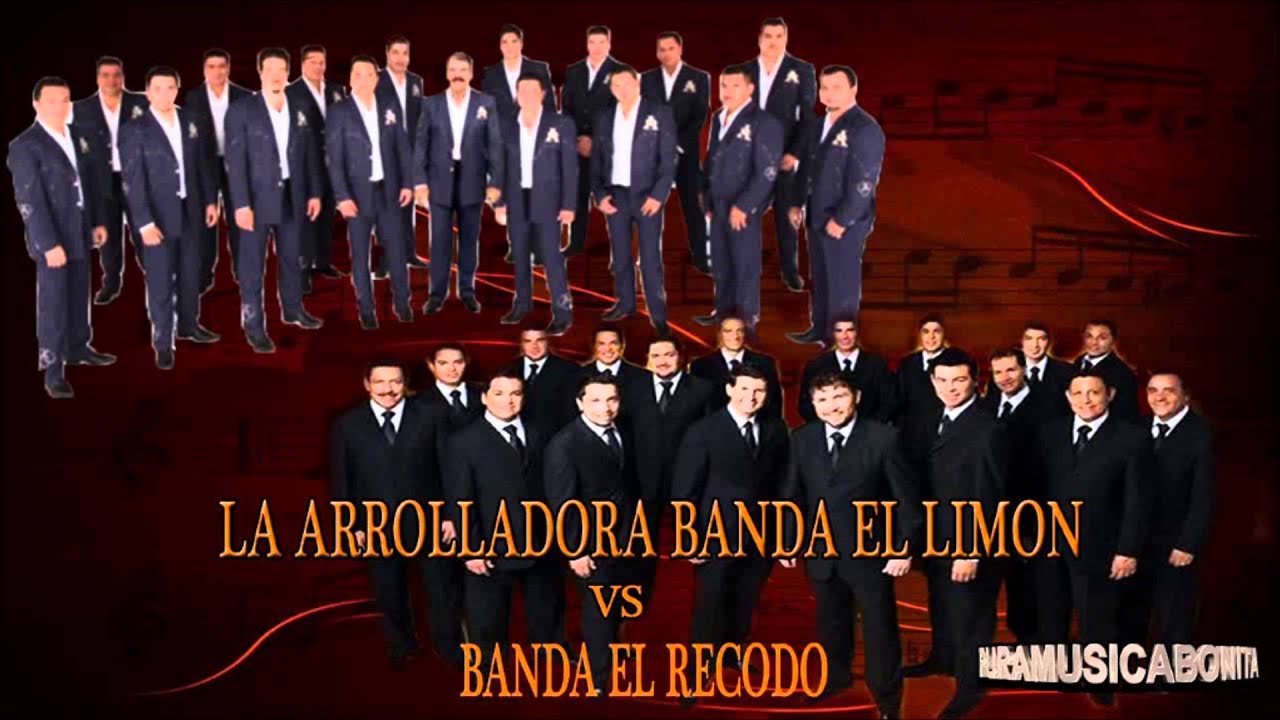 Banda El Recodo vs La Arrolladora Mega Corridos Solo Lo Mejor - YouTube
