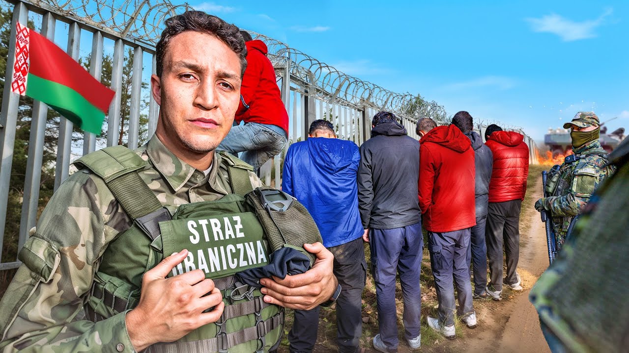 POŚCIG ZA MIGRANTAMI - patrol na granicy z BIAŁORUSIĄ🇧🇾 (2/3)