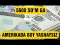 5600 Sum Bilan Amerikada Ham Yashasa Buladi...