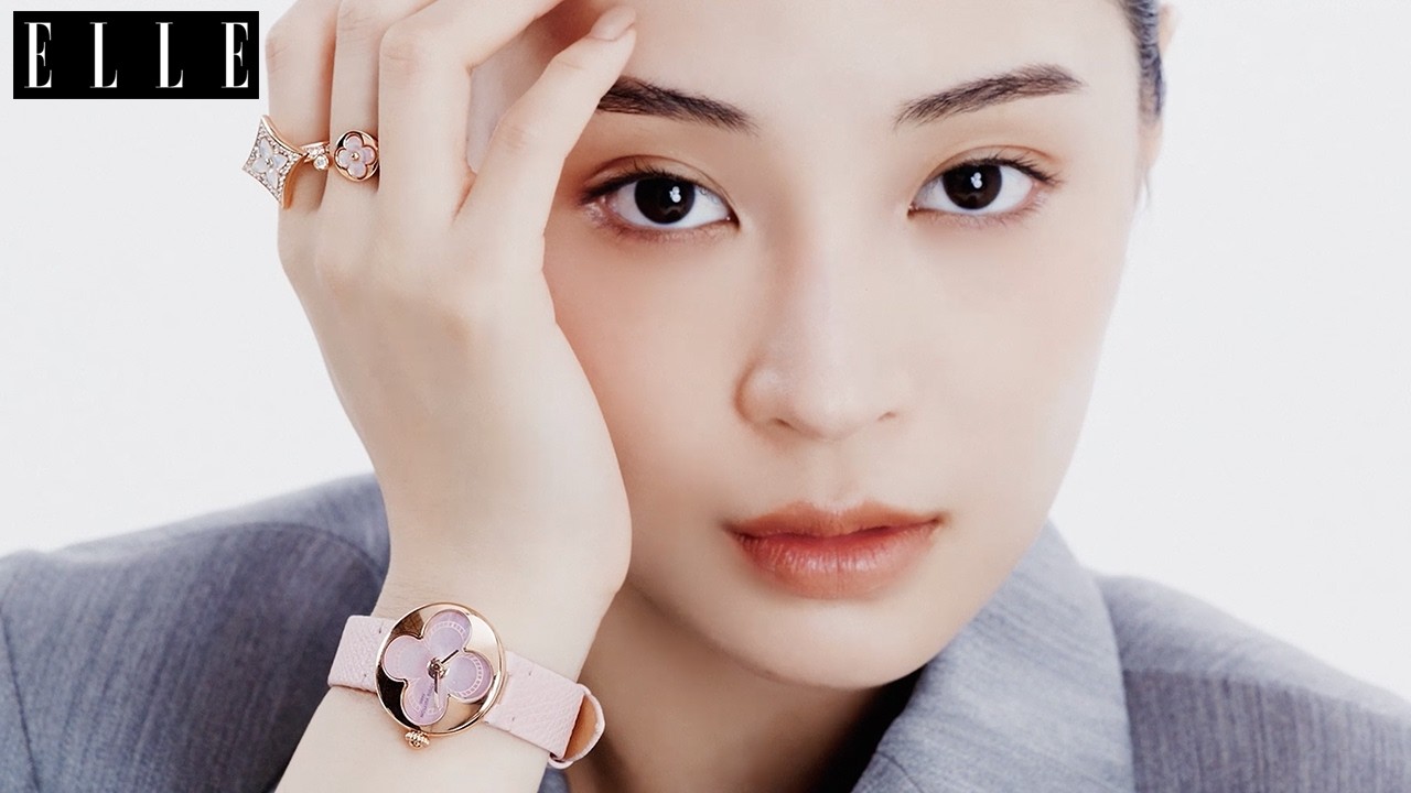 広瀬すずと「ルイ・ヴィトン」が刻むモードな時間｜ ELLE Japan