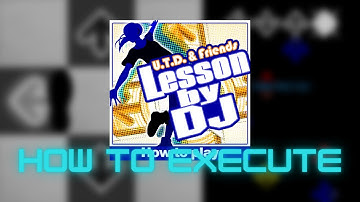 【DDR A】Lesson by DJ bSP Lvl. 1 - How to execute