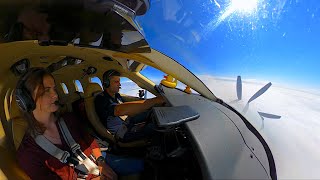 Flying the TBM940 - Single Pilot IFR Airways Flight in a Garmin G3000 Turboprop - ILS and ATC Audio