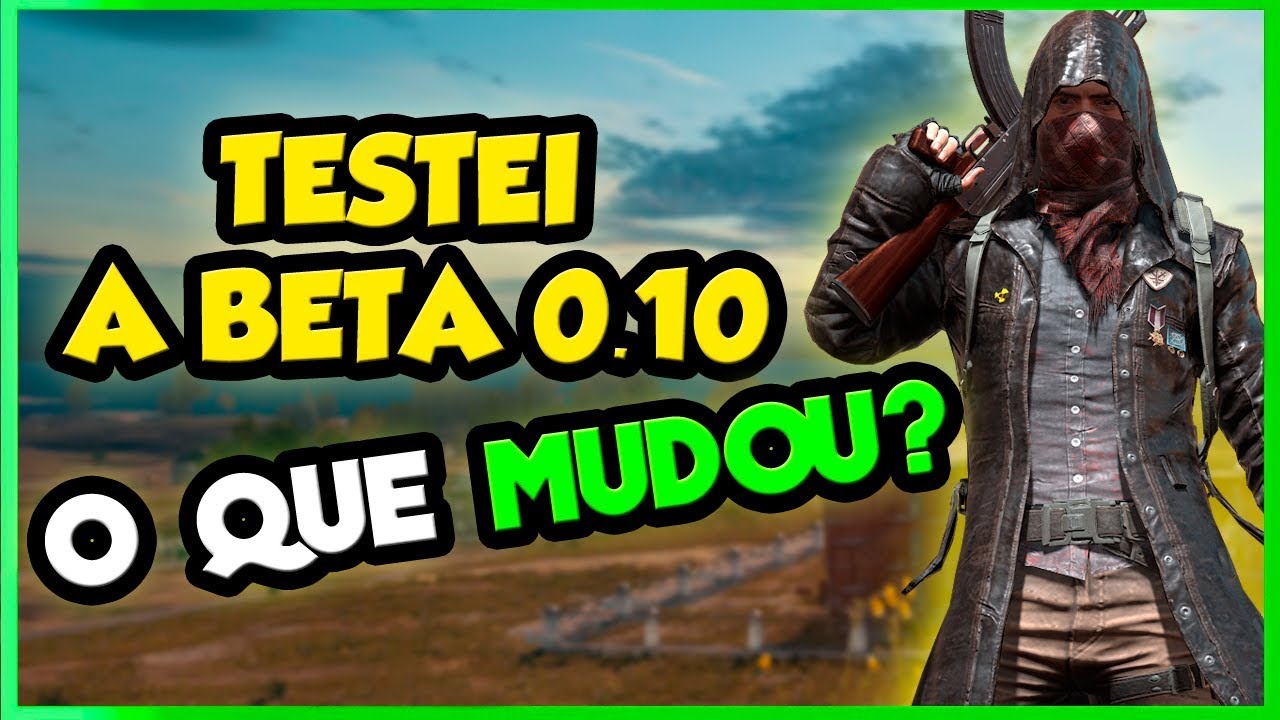 TESTEI A BETA 0.10 - RODANDO LISO!!ðŸ‘ - NOVIDADE NO FINAL! - *PUBG Mobile  LIGHTSPEED* Gameplay - 