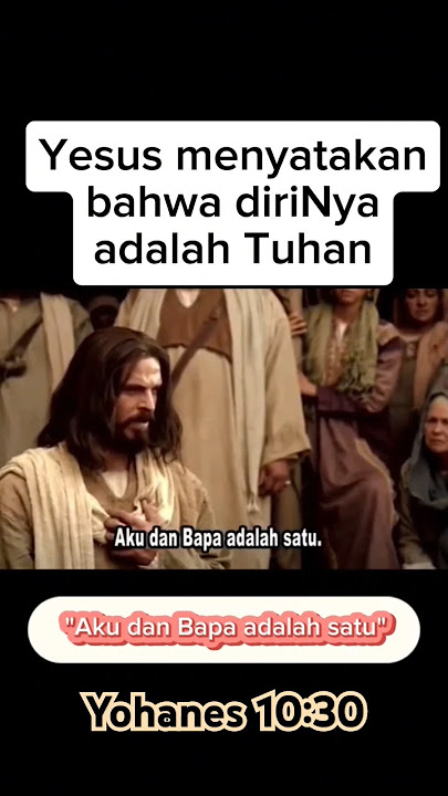 Jesus declared that He is God, John 10:30. #gospel #god #jesus #christian #bible