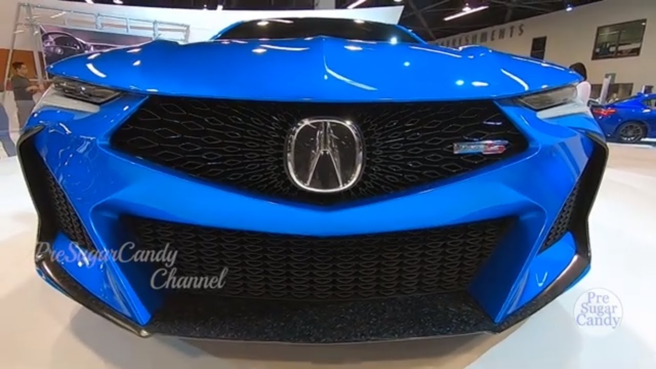2021 Acura Tlx Type S Exterior Walkaround 2019 Auto Show