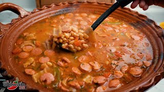 Frijoles Charros Estilo Monterrey  'El Saborcito Rojo'