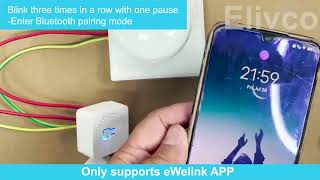 16A EWelink Wifi Switch Mini Smart 2-Way DIY Switches Circuit Breaker Timer Module Support