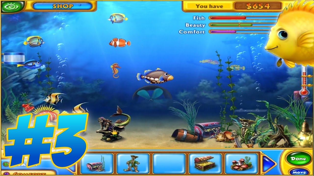 Fishdom [PC] - Gameplay Part 3 - (Level 21-30) - Pirate Treasure - PC ...
