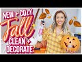 2021 FALL DECORATE + CLEAN WITH ME! 🧼✨🎃🍂 NEW FALL DECOR! @Brianna K