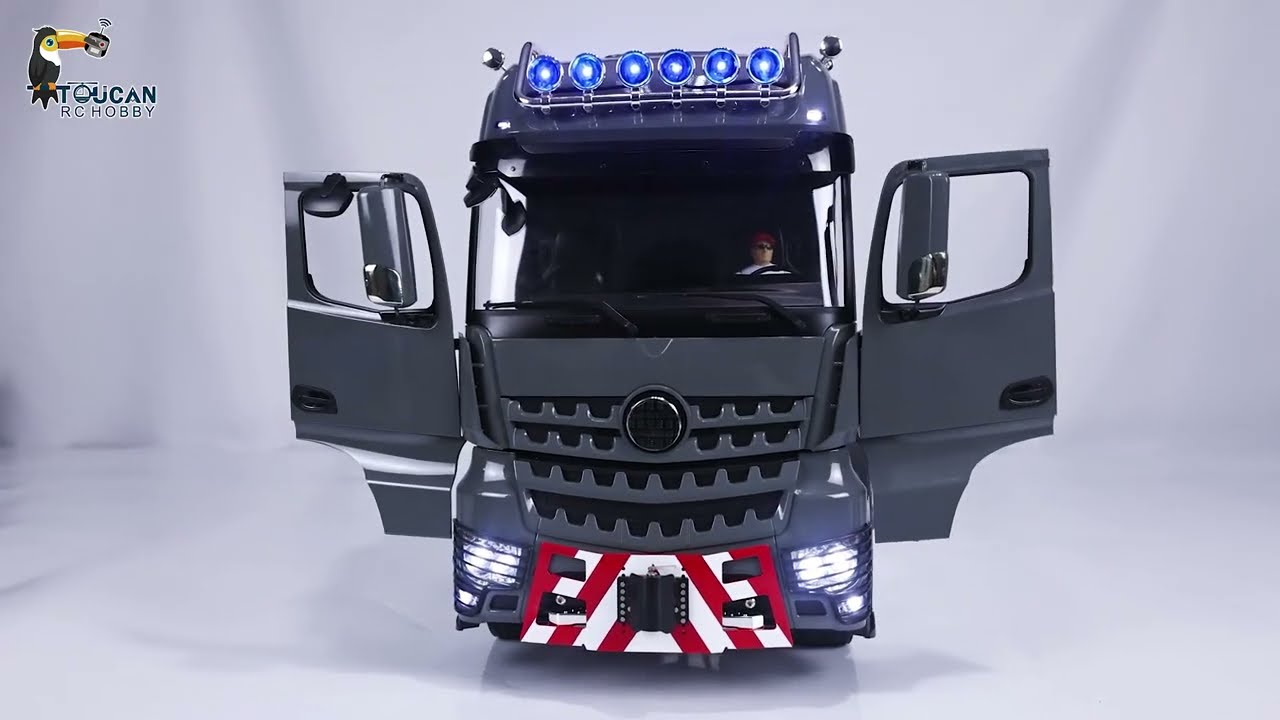 LESU 1:14 RC Tractor Truck Remote Controlled Car Painted Assembled