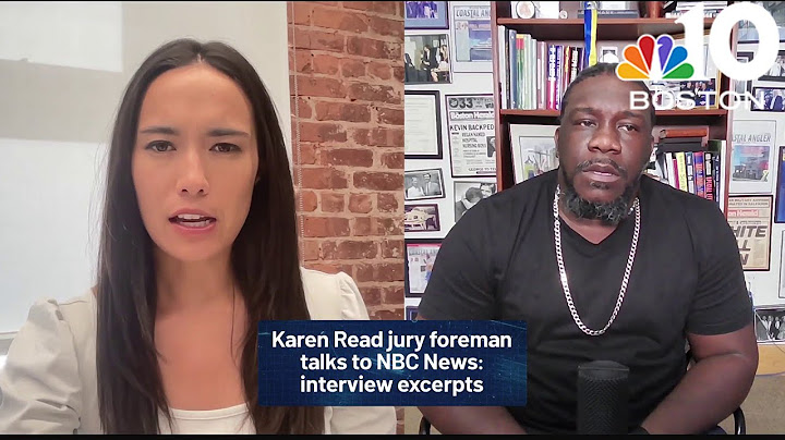 Extended interview: Karen Read jury foreman on ‘lazy policework' and more