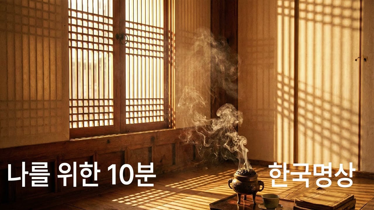 NO2. 나를 위한 10분 🕯️ 고요한 한국 감성 명상 음악 | 깊은 휴식과 수면 유도