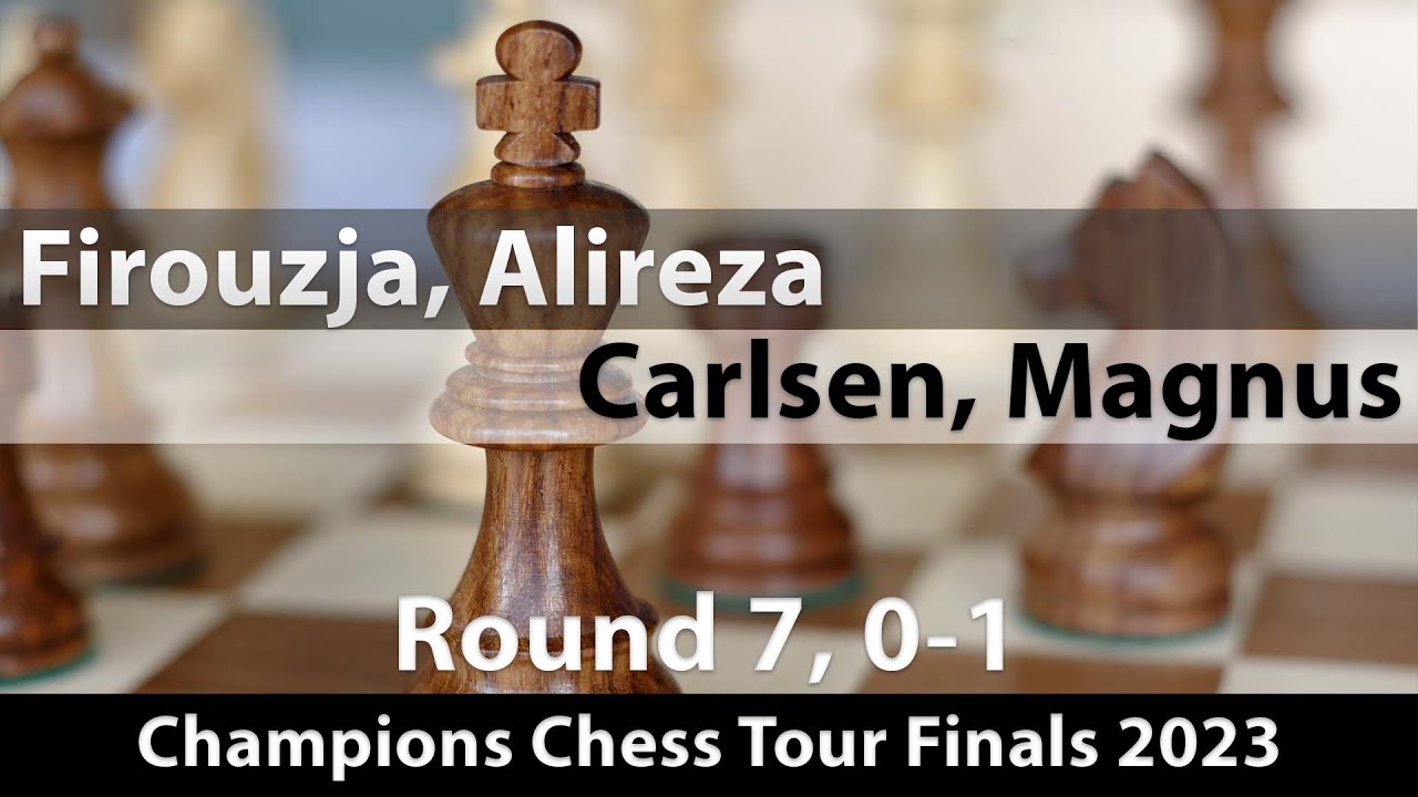 Magnus Carlsen takes down Alireza Firouzja 11.0 - 9.0 in the Losers Final  of the 2023 Bullet Chess Championship : r/chess