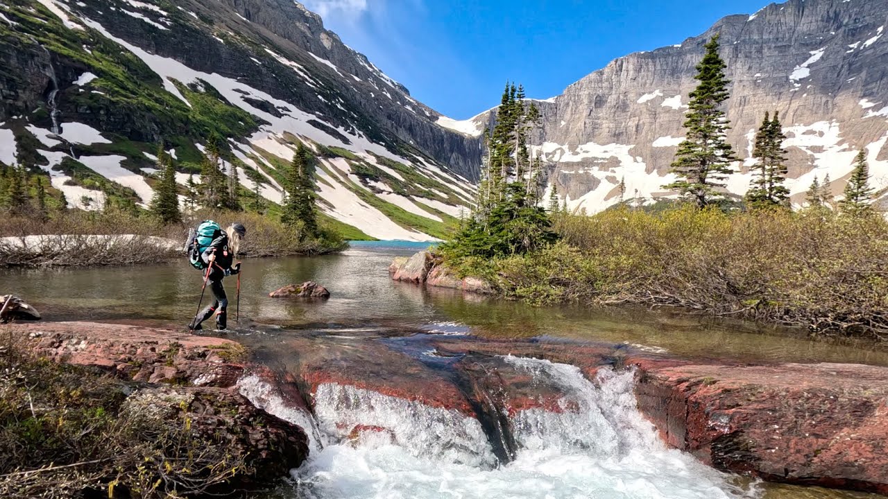 A TRIP OF A LIFETIME! | Backpacking Glacier Nat'l Park | Belly River | Elizabeth Lake | Helen Lake