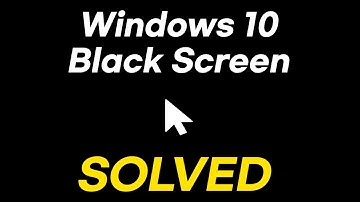 [FIX] Windows 10 Black Screen with Cursor (2022 Easy Tutorial)