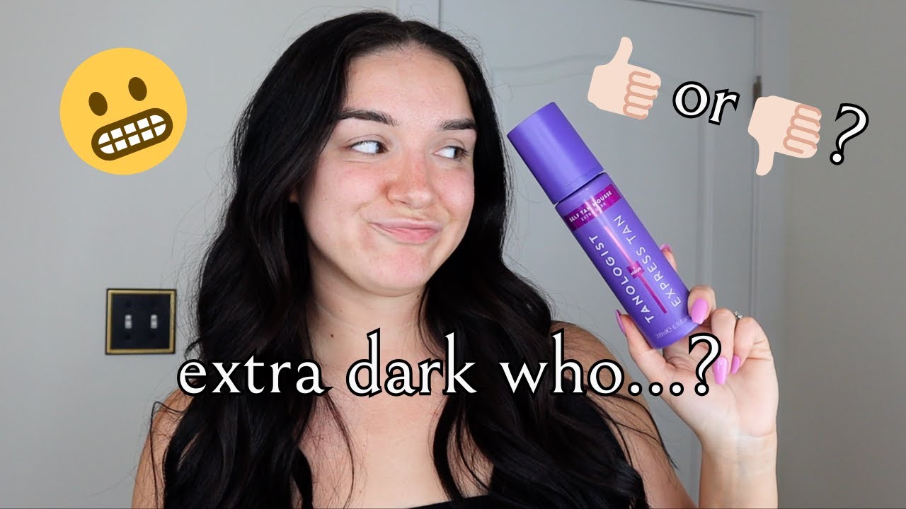 TANOLOGIST EXTRA DARK EXPRESS SELF TAN MOUSSE BEST WORST SELF tanologist-extra-dark-express-self-tan-mousse-best-worst-self