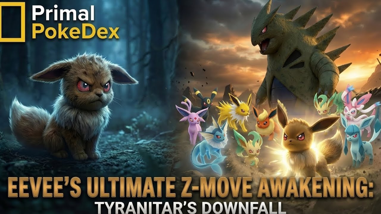 Real Life Pokémon | Eevee's Ultimate Z-Move Awakening: Tyranitar’s Downfall