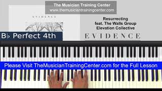 Piano: How to Play "Resurrecting" by Elevation Collective chords
