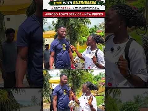 New town service price from Okada riders in Akim Akroso #osytv #timewithbussinesses