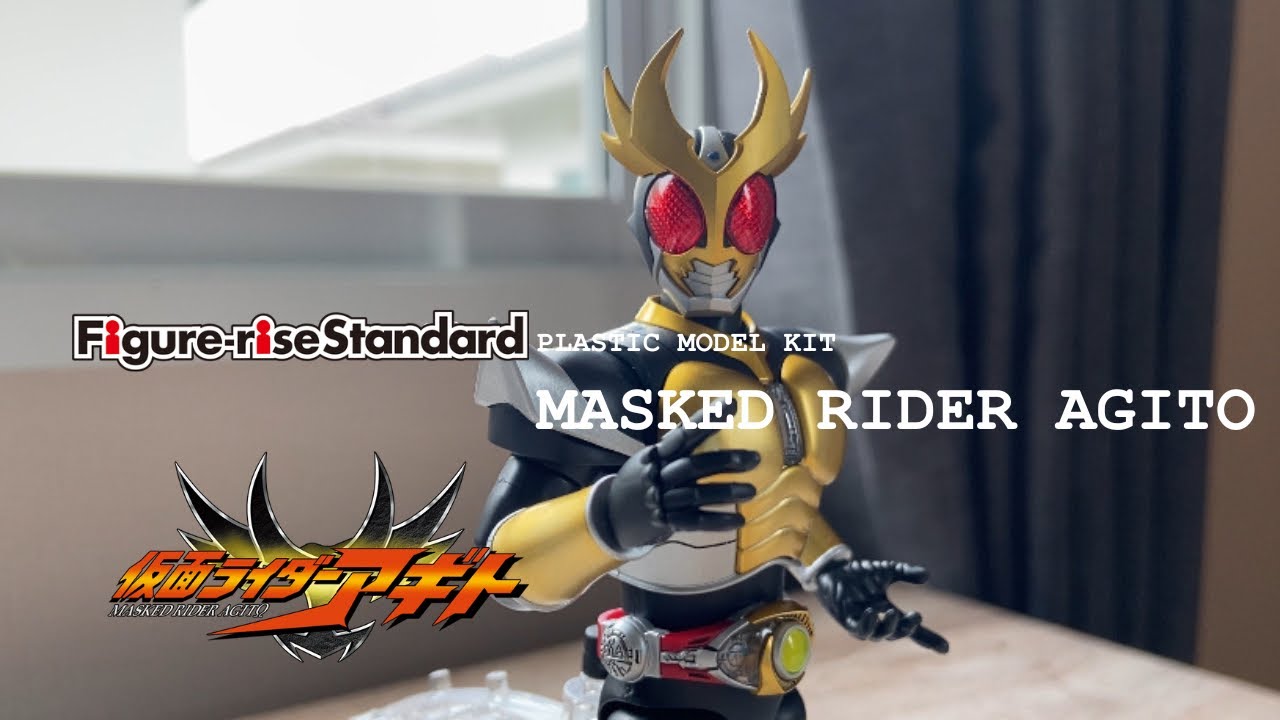 [SPEED BULID+PAINT] Figure-rise​ standard​ Masked rider​ AGITO. (BANDAI)