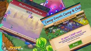 Merge Dragons Camp & Chill Event! *NEW* Mushroom Madness race!!