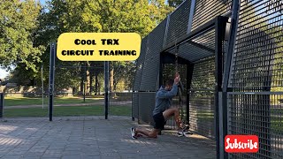 total-body TRX workout to sculpt your muscles. Кругове тренування з петлями TRX. TRX suspension