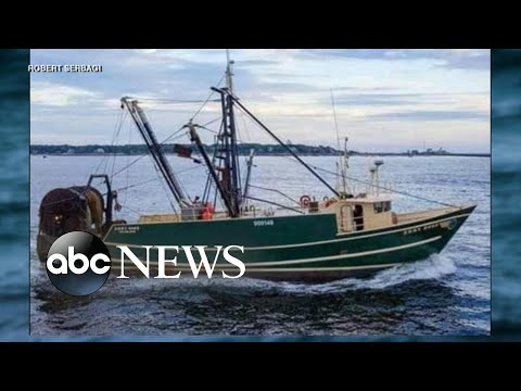 4 fishermen missing off New England