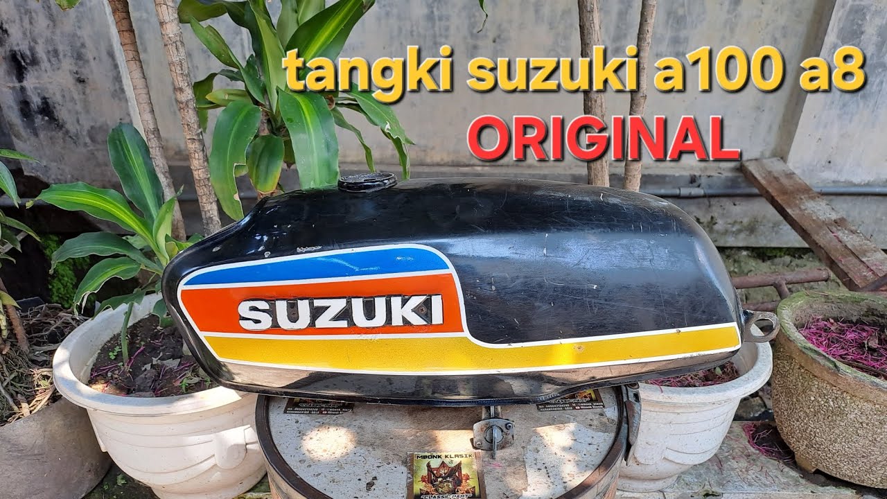 Tangki Suzuki A100 A8 Tahun 1978 1982 ORIGINAL mbonkklasik YouTube tangki-suzuki-a100-a8-tahun-1978-1982-original-mbonkklasik-youtube