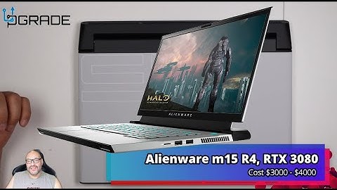 Alienware m15 R4, RTX 3080
