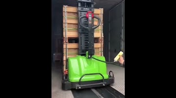 SINOLIFT SDYG Series Semi Electric Stacker Self Loading Stacker