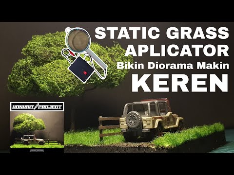 Tutorial Penggunaan Static Grass Aplicator Pada Diorama | Step By Step Diorama