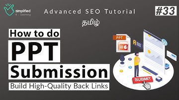 How to do PPT Submission for SEO in Tamil | Off page SEO Tutorial in Tamil | #33