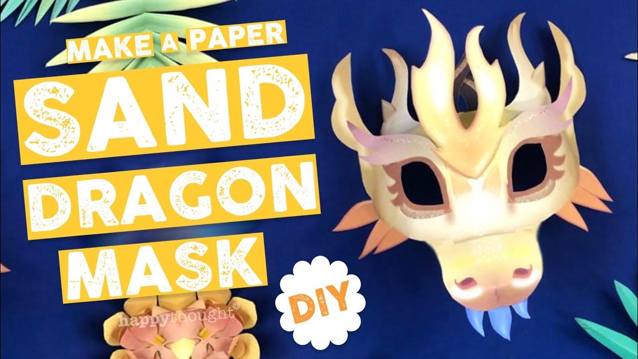make-a-sand-paper-dragon-mask-tutorial-download-printable-3d-dragon