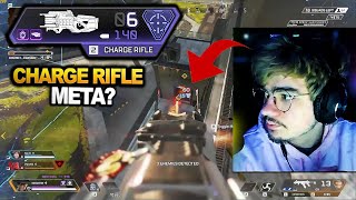 Albralelie shows How to use the Charge Rifle in algs scrims !! OLD VIDEOS UNTIL HAL IS BACK!!