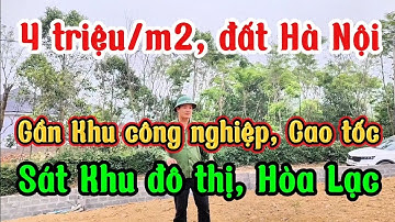 Bán đất nền giá rẻ | Gần khu đô thị, khu công nghiệp, cao tốc | Yên Xuân, Thạch Thất, đô thị Hòa Lạc