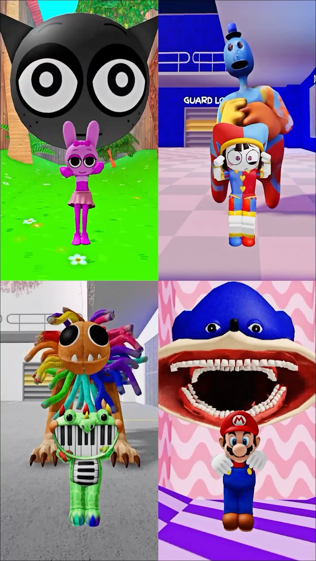 Super Sprunki Dance #incredibox #poppyplaytime #sonic #mario #pomni #roblox