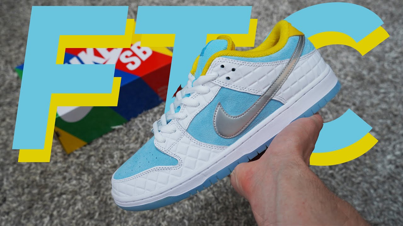 CLEAN!! Nike SB Dunk Low FTC Sento Review - YouTube